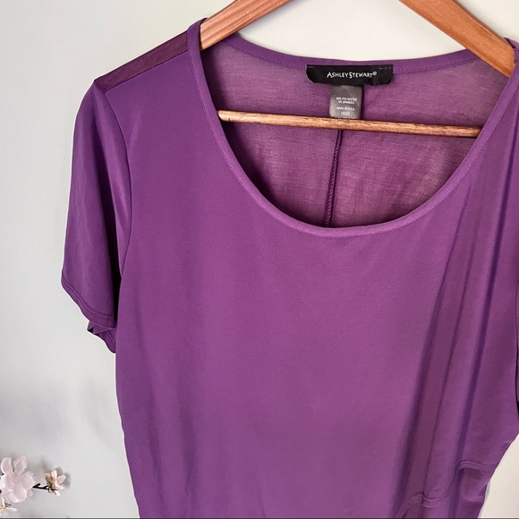 Ashley Stewart Hi Low Duster Top Size 18/20 - Picture 2 of 4